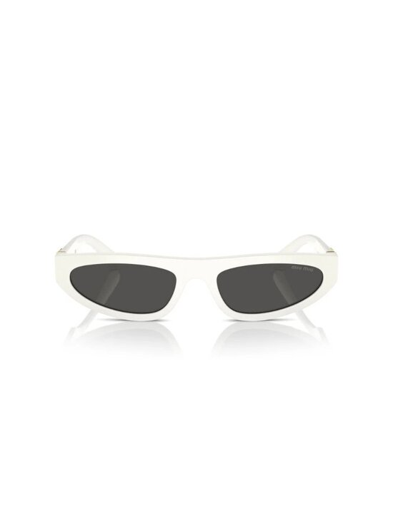 NEW MIU MIU MU07ZS 1425S0 WHITE SUNGLASSES MU 07ZS 1425S0 main image 5